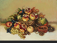 Uva e melograni